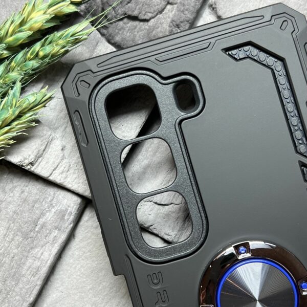 Чехол-накладка Fasion Case для Infinix HOT 50 4G с защитой камеры Темно-фиолетовый 4