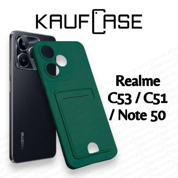 Чехол-накладка Fasion Case для Realme Note 50 5G с защитой камеры Темно-синий 2