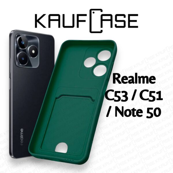 Чехол-накладка Fasion Case для Realme Note 50 5G с защитой камеры Темно-синий 3