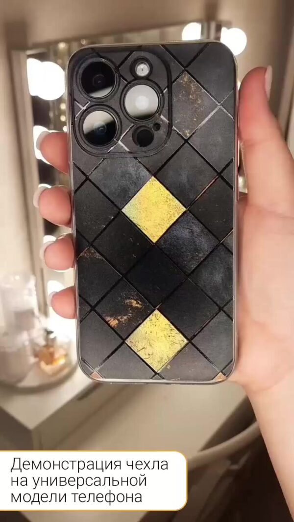 Чехол-накладка Fasion Case для Samsung A16 Леопардовый/градиентный 2