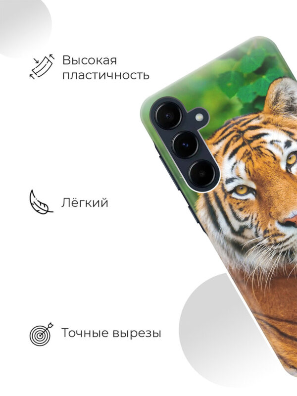 Чехол-накладка Fasion Case для Samsung A55 Роза 4