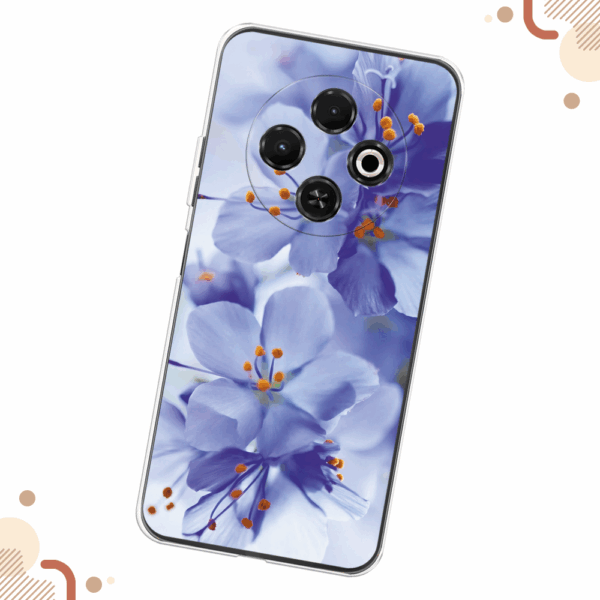 Чехол-накладка Fasion Case для Tecno Spark 30C 4G с защитой камеры Голубой 2