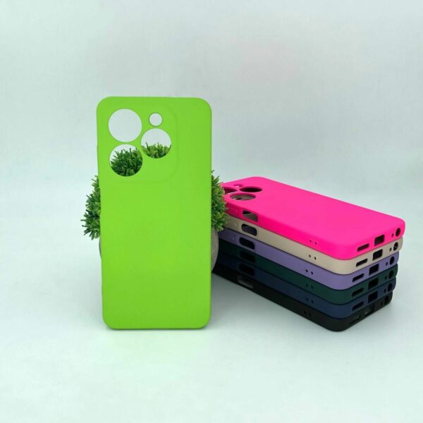Чехол-накладка Fasion Case для Tecno Spark Go 1 4G с защитой камеры Голубой 4