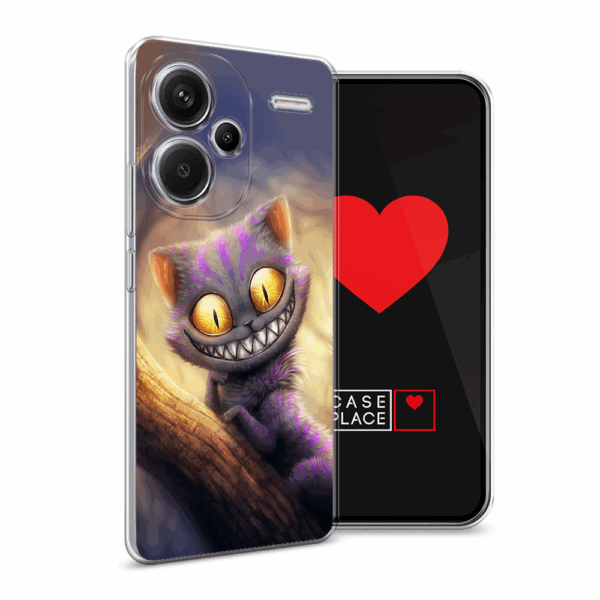 Чехол-накладка Fasion Case для Xiaomi Redmi 13 Леопардовый/серо-зеленый 3