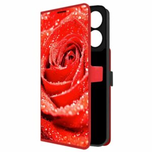 Чехол-накладка Fasion Case для Xiaomi Redmi 13 Роза 1