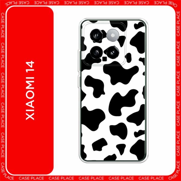 Чехол-накладка Fasion Case для Xiaomi Redmi 14C Роза 1