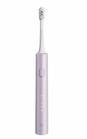 Электрическая зубная щетка Xiaomi Mijia Sonic Electric Toothbrush T302 MES608 (сиреневая), шт 1