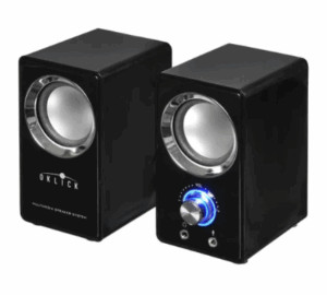 Колонки Oklick OK-116 2.0 черный 6Вт 315691 1