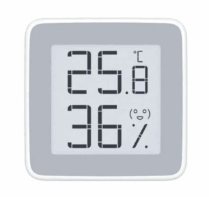 Метеостанция Xiaomi MiaoMiaoce Smart Hygrometer E-Ink Screen MHO-C201 (белый), шт 1