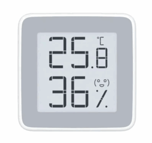 Метеостанция Xiaomi MiaoMiaoce Smart Hygrometer E-Ink Screen MHO-C201 (белый), шт 1