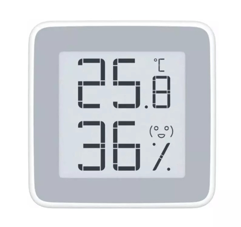 Метеостанция Xiaomi MiaoMiaoce Smart Hygrometer E-Ink Screen MHO-C201 (белый), шт 1 Метеостанция Xiaomi MiaoMiaoce Smart Hygrometer E-Ink Screen MHO-C201 (белый), шт 1