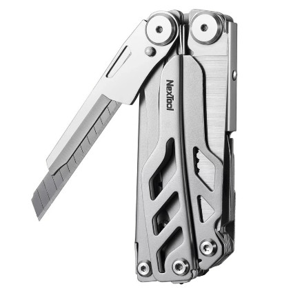 Мультитул Xiaomi NexTool Pro Multifunction NE20167 (серебро), шт 1 Мультитул Xiaomi NexTool Pro Multifunction NE20167 (серебро), шт 1