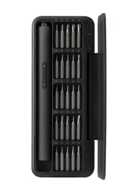 Отвертка электрическая Xiaomi HOTO 25-in-1 Electric Screwdriver Set QWLSD010 (черная), шт 1 Отвертка электрическая Xiaomi HOTO 25-in-1 Electric Screwdriver Set QWLSD010 (черная), шт 1