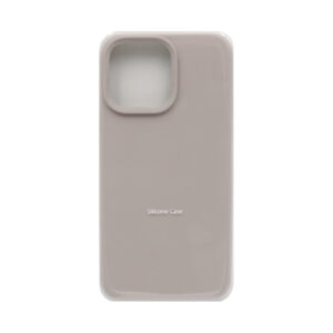 Накладка Silicone Case for iPhone 14 Pro без логотипа бежевый 1
