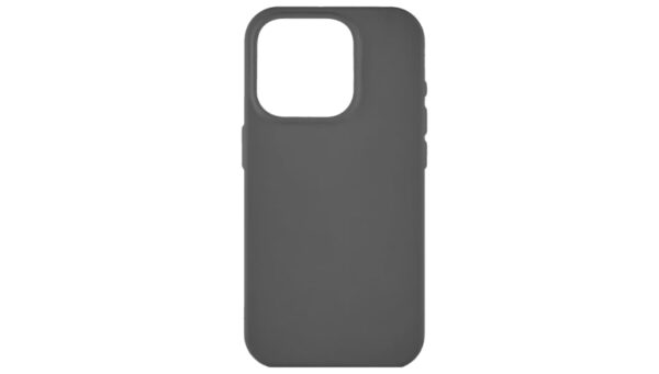 Накладка Silicone Case for iPhone 16 Pro без логотипа графитный 1