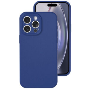 Накладка Silicone Case for iPhone 16 Pro без логотипа темно-синий 1