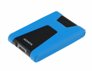 HDD ext 2.5" 1.0TB USB3.1 ADATA DashDrive Durable HD650, ударопрочный, синий/чёрный (AHD650-1TU31-CB 1