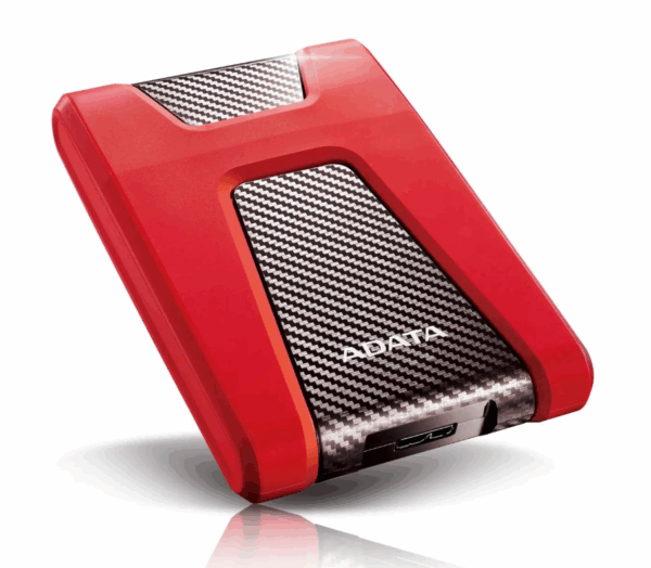HDD ext 2.5" 1.0TB USB 3.0 A-Data 1Tb AHD650-1TU31-CRD HD650 DashDrive Durable 2.5" красный 1