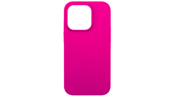 Накладка Silicone Case for iPhone 16 без логотипа фуксия 1