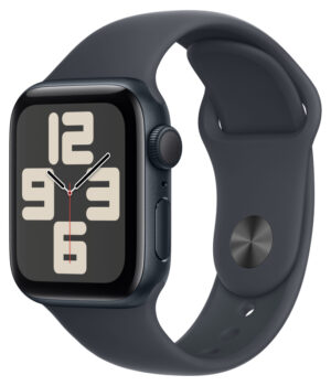 Часы Apple Watch SE (2024) 40mm Aluminium Case, Sport Band (Черный) M/L 1
