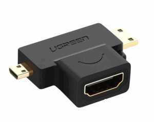 Адаптер UGREEN HD129 20144 Micro HDMI+Mini HDMI 1