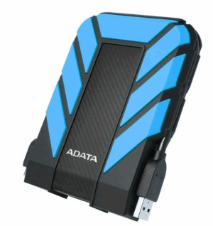 HDD ext 2.5" 1.0TB USB3.1 ADATA DashDrive Durable HD710 Pro, прорезиненный, черный/синий (AHD710P-1T 1