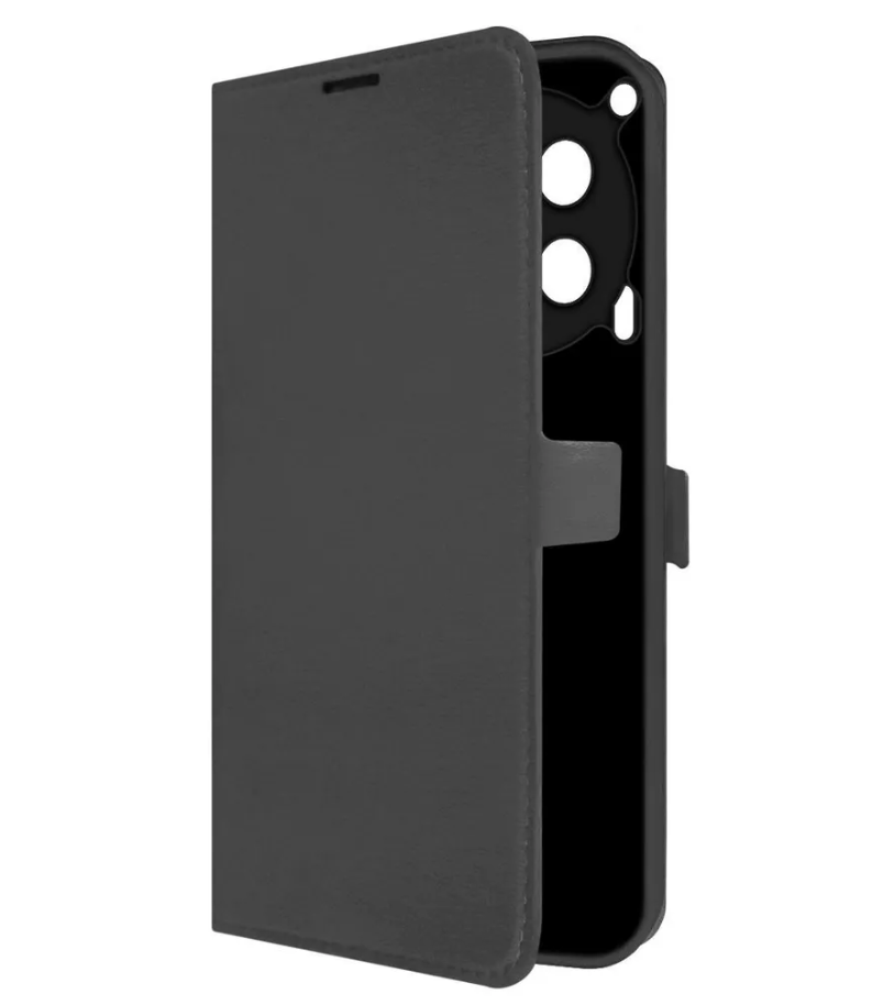 Книжка Krutoff Eco Book Tecno Camon 30s/30 Pro черный 1 Книжка Krutoff Eco Book Tecno Camon 30s/30 Pro черный 1