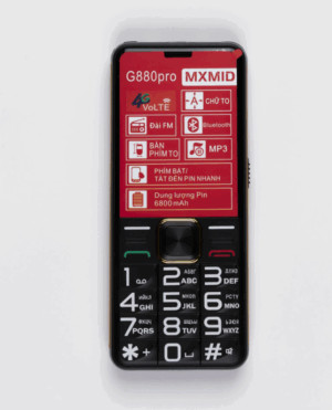 Мобильный телефон Mxmid G880 Pro Black 1