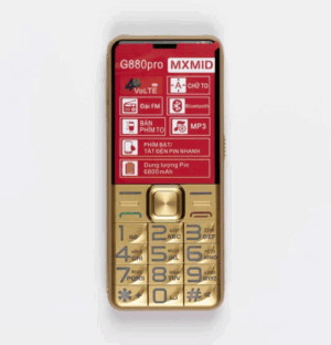 Мобильный телефон Mxmid G880 Pro Gold 1