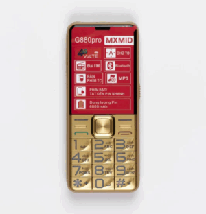 Мобильный телефон Mxmid G880 Pro Gold 1