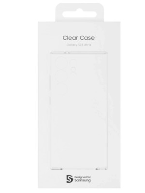 Накладка Clear case 1:1 для Samsung S24 Ultra clear 1