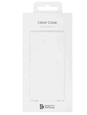 Накладка Clear case 1:1 для Samsung S24 Ultra clear 1