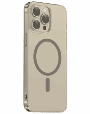Накладка Keephone X-Crystal Magsafe Series для Iphone 15 Pro Max Natural Titanium 1