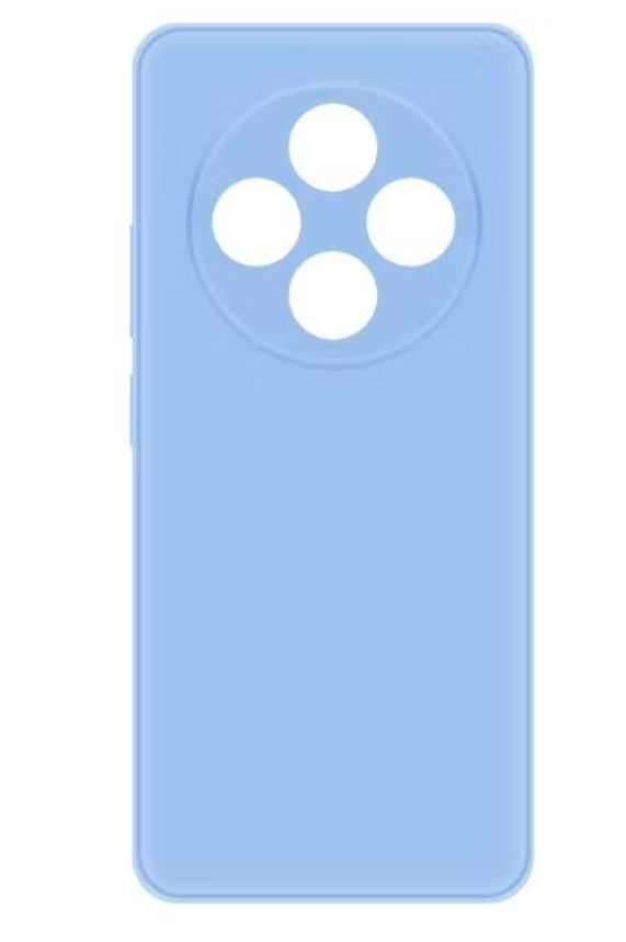 Накладка Krutoff Silicone Case Xi Red 14C голубой 1 Накладка Krutoff Silicone Case Xi Red 14C голубой 1