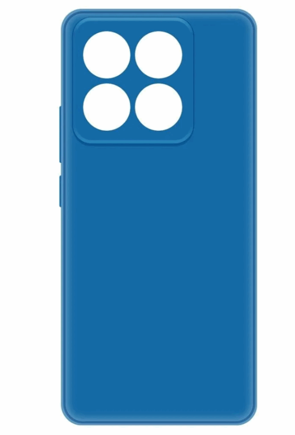 Накладка Krutoff Silicone Case Xi 14T синий 1