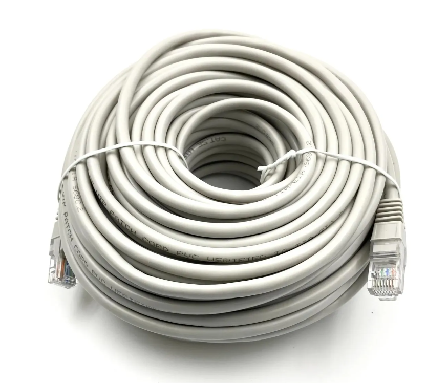 Патч-корд Buro (UTP-5E-30M-G) UTP 4 пары cat5E CCA molded 30м серый RJ-45 (m)-RJ-45 (m) 1 Патч-корд Buro (UTP-5E-30M-G) UTP 4 пары cat5E CCA molded 30м серый RJ-45 (m)-RJ-45 (m) 1