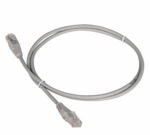 Патч-корд TWT (TWT-45-45-50-GY) TWT UTP кат.5e, с заливными колпачками, 50.0 м, серый 1