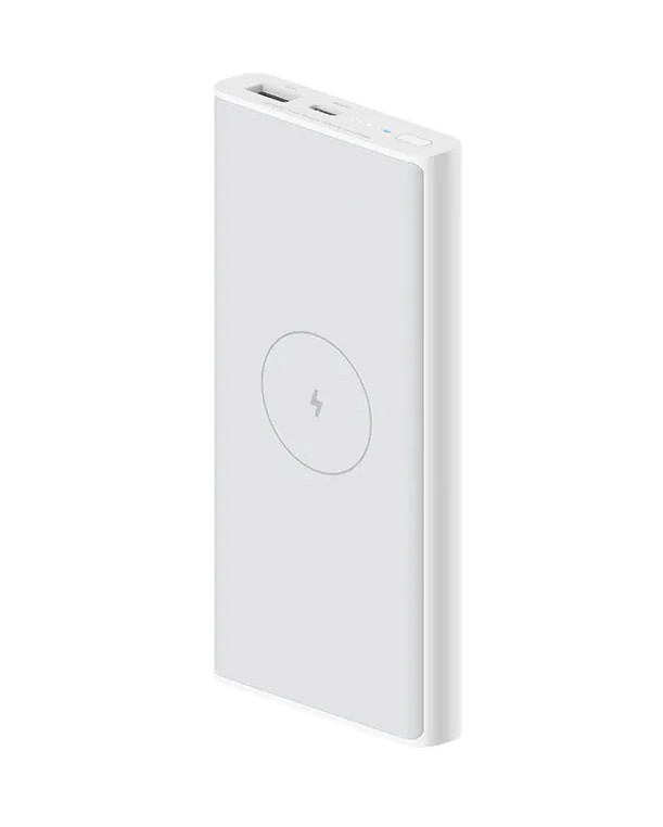 Портативный аккумулятор Xiaomi Wireless Powerbank Youth version 10000mAh WPB15PDZM White 1 Портативный аккумулятор Xiaomi Wireless Powerbank Youth version 10000mAh WPB15PDZM White 1