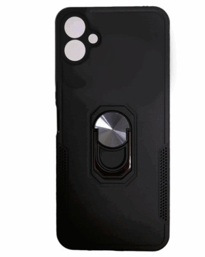Противоударная накладка Armor Case с кольцом для Samsung A06 Черный 1