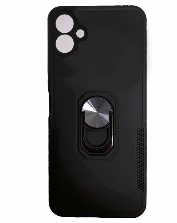 Противоударная накладка Armor Case с кольцом для Samsung A06 Черный 1