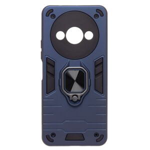 Противоударная накладка Armor Case с кольцом для Xiaomi Redmi A3 темно-синий 1