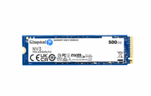 SSD KINGSTON NV3 500Гб (SNV3S/500G) M.2(22x80mm), NVMe, PCIe 4.0 x4, 3D TLC, R/W 5000/3000MB/s 1