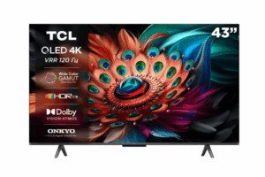 Tелевизор 43" TCL 43C655 QLED Черный 1