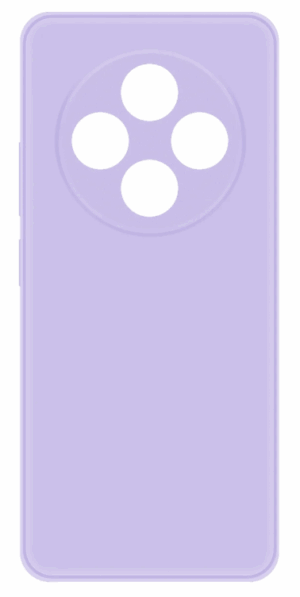 Накладка Krutoff Silicone Case Xi Red 14C лаванда 1