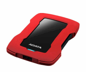Жесткий диск A-Data USB 3.0 2Tb AHD330-2TU31-CRD HD330 DashDrive Durable 2.5" красный 1