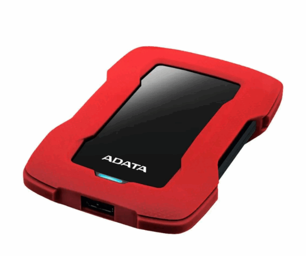 Жесткий диск A-Data USB 3.0 2Tb AHD330-2TU31-CRD HD330 DashDrive Durable 2.5" красный 1
