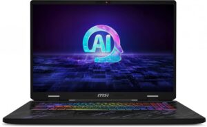 Ноутбук MSI Pulse 17 AL C1VFKG-086XRU (Core Ultra 5 125H/RTX4060-8GB/16Gb/512Gb/Free Dos) 1