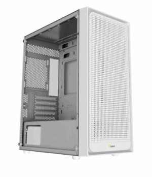 Корпус Ocypus Gamma C50 WH (Gamma-C50-WHG000XX-GL) mATX / win / white / no PSU / Tempered Glass 1