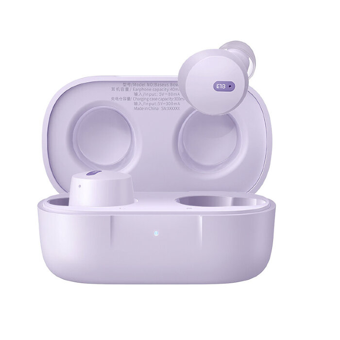наушники TWS OS Baseus Bowie E18 Star Purple 1 наушники TWS OS Baseus Bowie E18 Star Purple 1