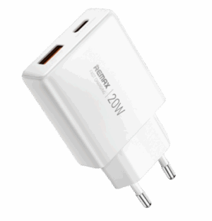 СЗУ Remax RP-U01 USB/USB-C 20W white 1